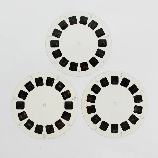 Lot Of 3 Vintage View-Master The Easter Story Reels 1-3 Biblical 