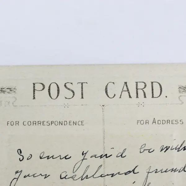 Vintage A Joyous Christmas Embossed Greeting Card Postcard 