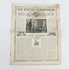 Vintage The Youth's Companion Magazine July 5 1923 Four Franklin