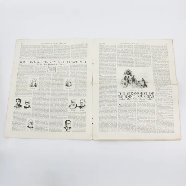 Vintage The Youth's Companion Magazine July 5 1923 Four Franklin