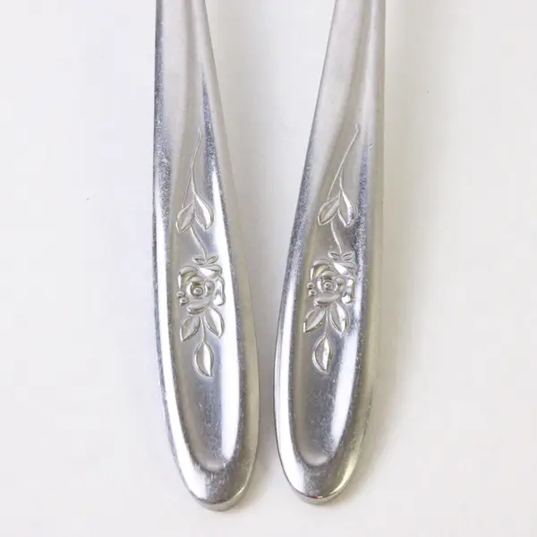 Imperial Intl Brewster Rose Pattern SS Serving Set 8.25" Each Rare HTF Pattern