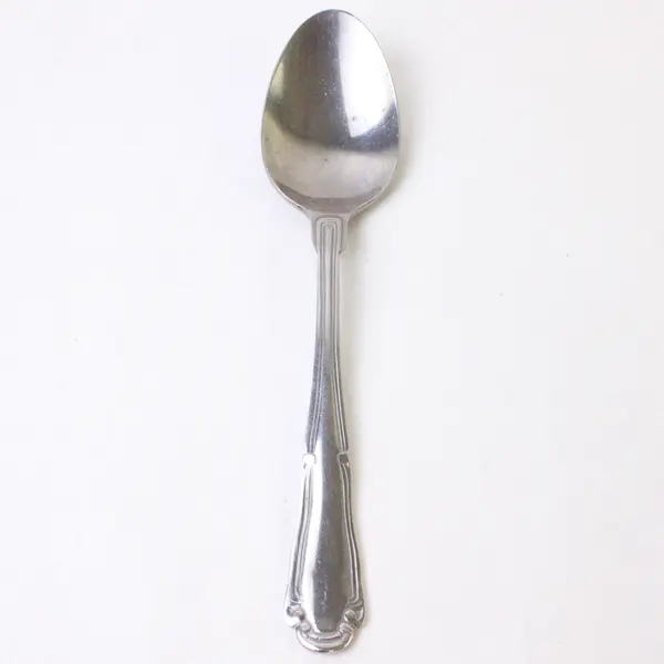 Royal Norfolk Flatware Venice pattern 18/0 SS Solid Serving Spoon 7.75" Rare HTF