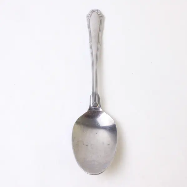 Royal Norfolk Flatware Venice pattern 18/0 SS Solid Serving Spoon 7.75" Rare HTF