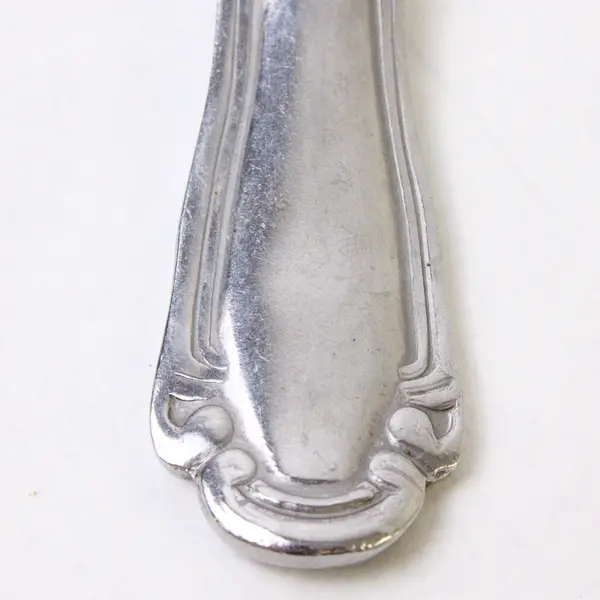 Royal Norfolk Flatware Venice pattern 18/0 SS Solid Serving Spoon 7.75" Rare HTF