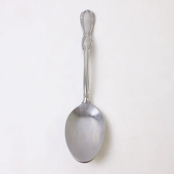 Chelsea Pattern 18/0 Stainless Serving Spoon 7.75" Rare HTF Item