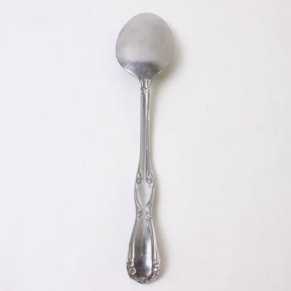 Chelsea Pattern 18/0 Stainless Serving Spoon 7.75" Rare HTF Item