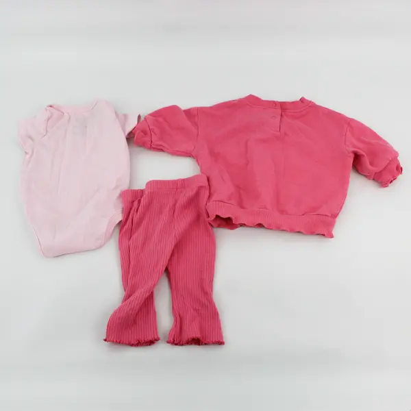 Lot of 3 Sanrio Hello Kitty Clothes Baby Girls' Size 0-3 Months