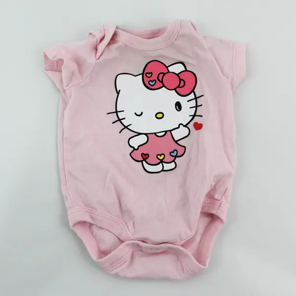 Lot of 3 Sanrio Hello Kitty Clothes Baby Girls' Size 0-3 Months