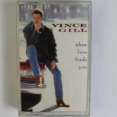 Vince Gill When Love Finds You Cassette 1994 MCA Records