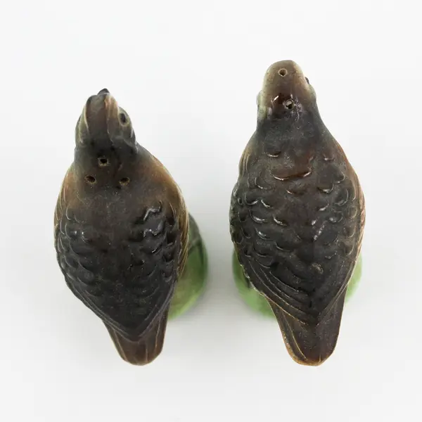 Vintage Goebel Hummel Quail Salt & Pepper Shakers West Germany