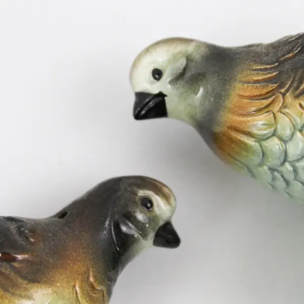 Vintage Goebel Hummel Quail Salt & Pepper Shakers West Germany