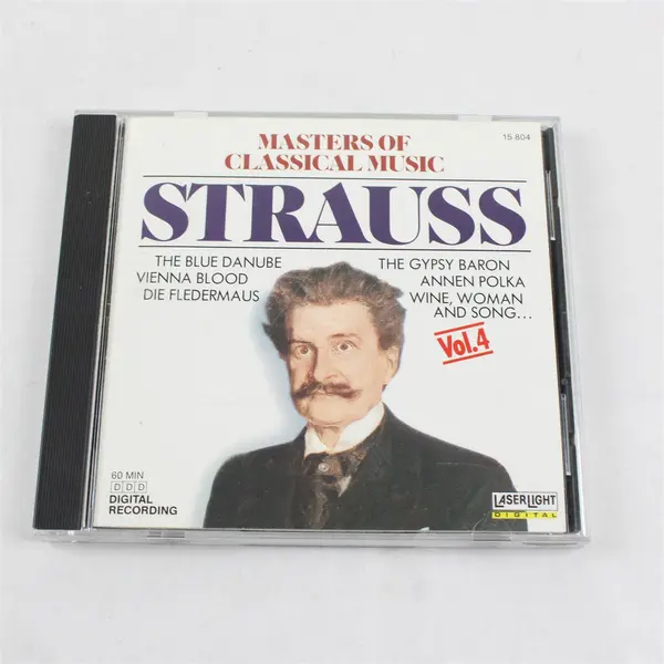Masters Of Classical Music: Strauss Vol. 4 LaserLight Digital CD 1988