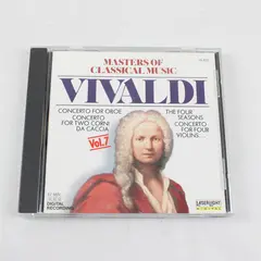 Antonio Vivaldi Masters Of Classical Music Vol. 7 LaserLight Digital CD 1988