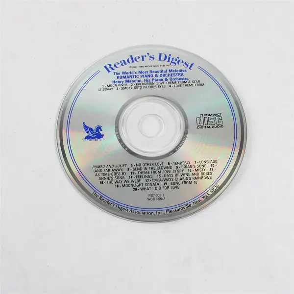 Henry Mancini Romantic Piano Orchestra The World's Most Beautiful Melodies 1989