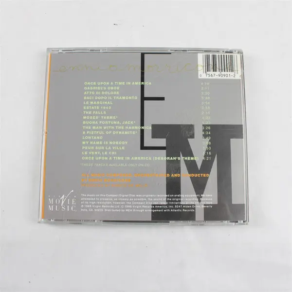 Ennio Morricone Film Music Volume II Virgin Movie Music 1988 CD
