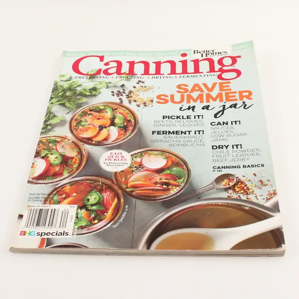 Better Homes and Gardens Canning Magazine 2016 Save Summer in a Jar 