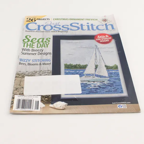 Just-CrossStitch America's Premier Cross-Stitch Magazine August 2022 Good
