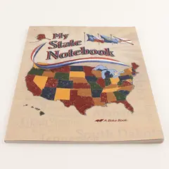My State Notebook 4th Grade Project 2008 Unused Paperback A Beka Book
