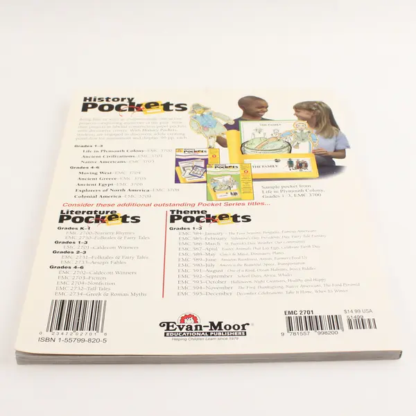 Literature Pockets Grades 1-3 2001 Unmarked Creating Student Portfolios Good