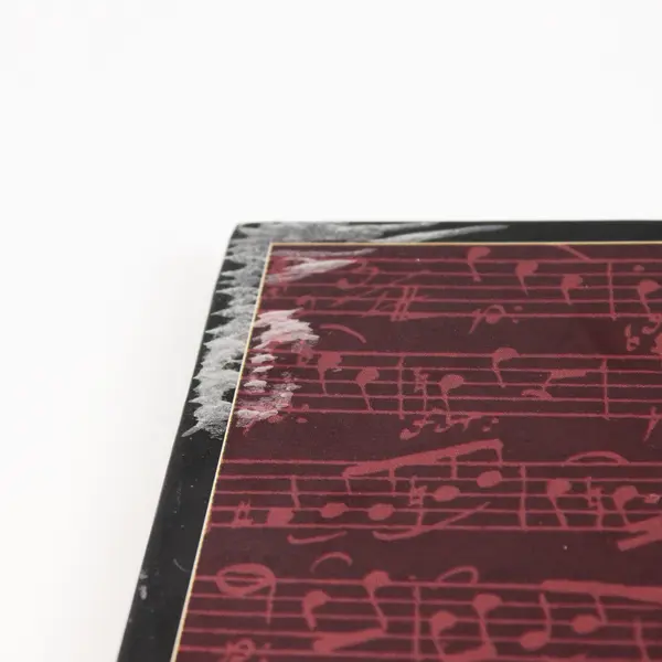 Vintage A-Z of Music 2-Ring Hardcover Binder 1999 IMP Inc A-Z Card Series Good