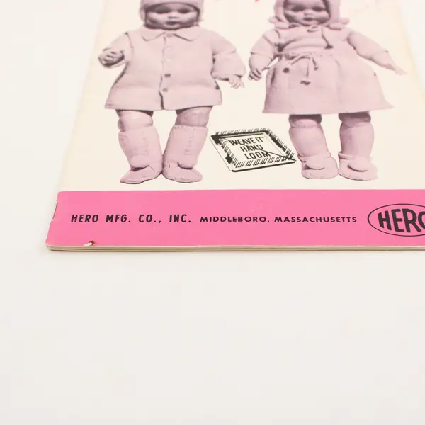 Vintage 1967 Hero MFG Weave-It Designs For Baby Vol #9 Handloom Craft Book PB