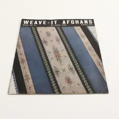 Weave-It Afghans by Anne Orr 1937 Craft Book for Handlooms Book #4 PB Good