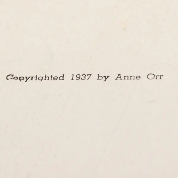 Weave-It Afghans by Anne Orr 1937 Craft Book for Handlooms Book #4 PB Good
