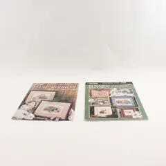 Lot of 2 Leisure Arts Leaflets Hare Ribbons 1991 & Bunnies Galore 1997 PB Good
