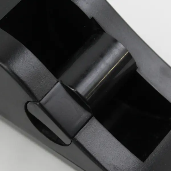 Lot of 2 Black Desktop Tape Dispensers Unbranded Good Condition