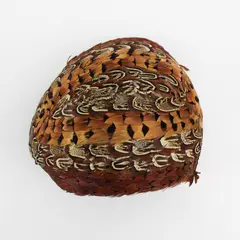 Vintage Mid Century Pheasant Feather Ladies Hat