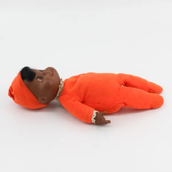 1970 Mattel Baby Beans African American Doll 12"