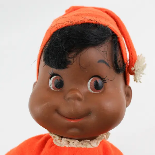 1970 Mattel Baby Beans African American Doll 12"