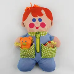 1981 Child Guidance Busy Baby Cloth Doll 11.5"