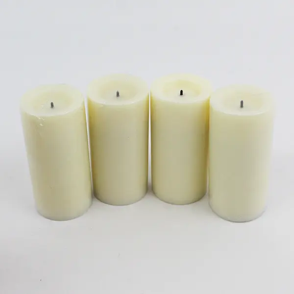 Lot of 11 Red And White Battery Operated Flameless Votive Candles