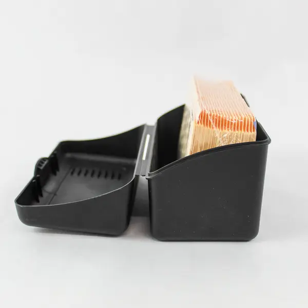 Oxford 100 Manila Cut Blank Card Guides In Black Storage Case Office Supplies