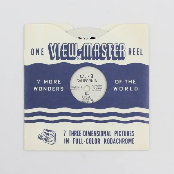 Vintage View-Master California III Single Reel Calif-3
