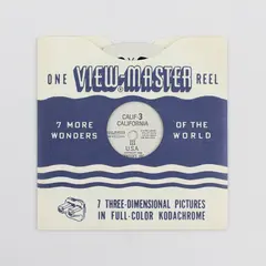 Vintage View-Master California III Single Reel Calif-3