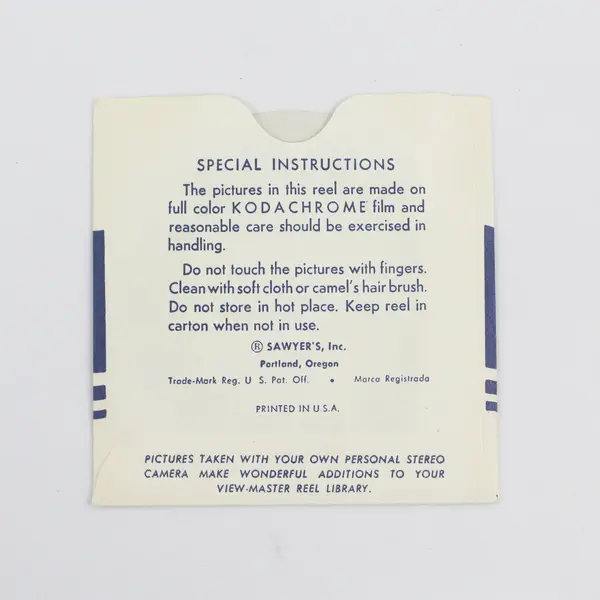 Vintage View-Master California III Single Reel Calif-3