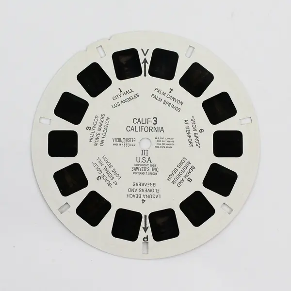 Vintage View-Master California III Single Reel Calif-3