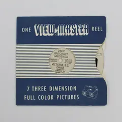 Vintage View-Master Butchart Garden II Victoria B.C. Canada Single Reel 313-C 