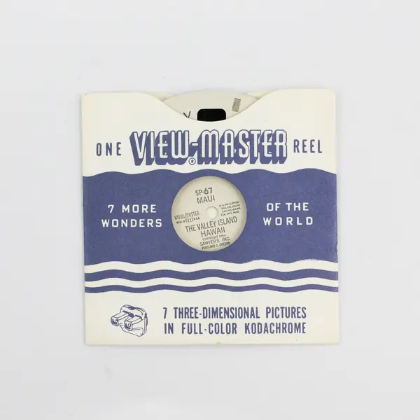 Vintage View-Master Maui The Valley Island Hawaii Single Reel SP-67