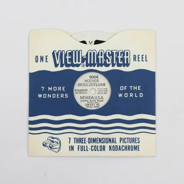 Vintage View-Master Hoover Dam Nevada USA Single Reel 9008
