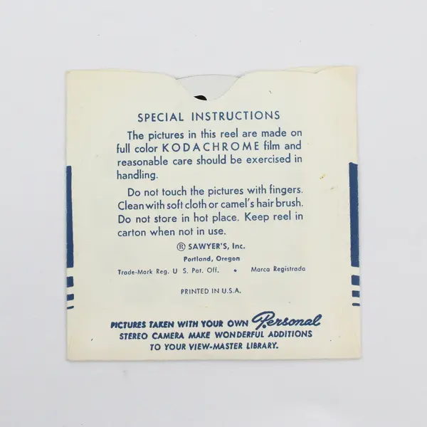 Vintage View-Master Hoover Dam Nevada USA Single Reel 9008