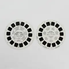 Lot Of 2 View-Master Children's Reels Yogi Bear B 5122 Aesop's Fables RP-1014