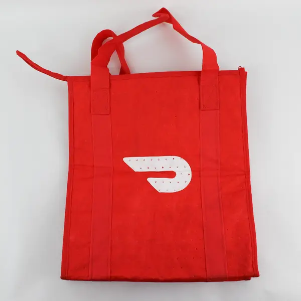 Doordash Red Insulated Food Delivery Bag
