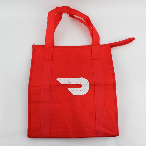 Doordash Red Insulated Food Delivery Bag
