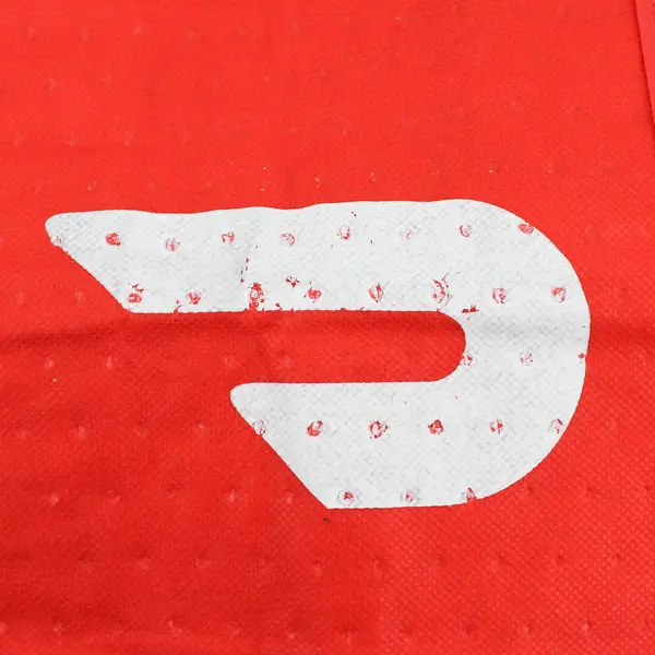 Doordash Red Insulated Food Delivery Bag