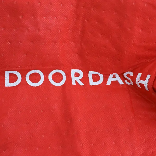 Doordash Red Insulated Food Delivery Bag