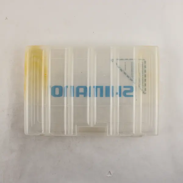 Shimano Clear Plastic Tackle or Storage Box/Sorter, 7"x10.8" 