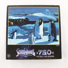 Vintage The Nurturers Penguins 750 Piece Jigsaw Puzzle, Complete